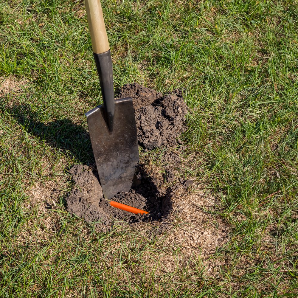 Think you’re not digging deep enough to contact 811?
Some underground utility lines are buried just inches below the surface. That means even small projects like planting, landscaping, or installing mailboxes can cause damage. 

Shallow digging is still digging.