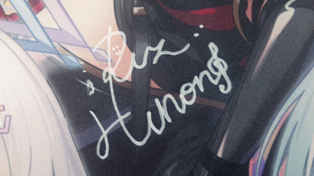 沢山サインをしているから凄く成長してる事が感じれて良い