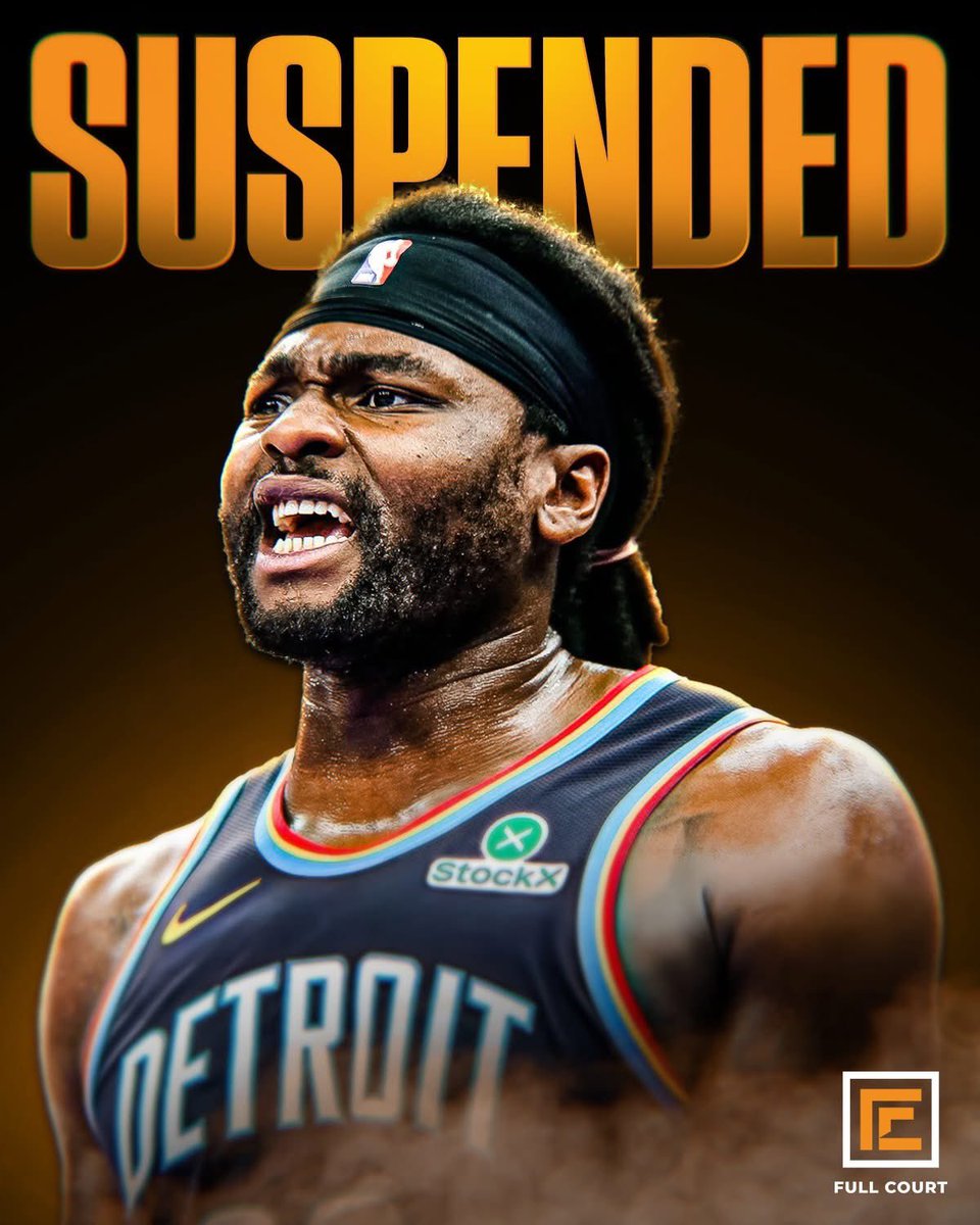 chatsandbets's tweet image. BREAKING: Detroit Pistons center Isaiah Stewart is being SUSPENDED for 25 games without pay, as the league reportedly views him as a “threat to players and society.” 🤯🚨

Stewart has been involved in several NBA altercations:

🔸Nov 2021: Charged at LeBron James (suspended 2…