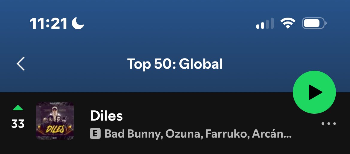 volvió la música de verdad al top 50