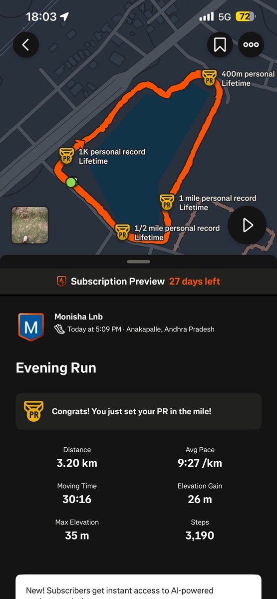 MonishaLnb's tweet photo. Doesn’t matter if your plans fail don’t get stuck find a way out and enjoy your own vibe🤛 late post from the weekend 

.

.

#weekend #EveningVibes #strava #run #books https://t.co/hQ8ds7Qe6n