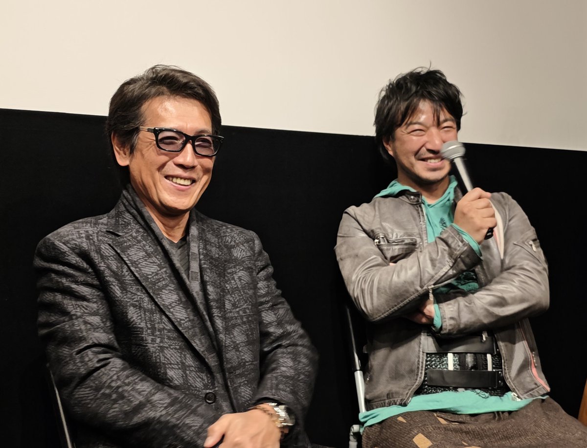 mtsmry0120's tweet image. なんとトークショー中も撮影OKで、たくさん宣伝してね！とのことだったのでたくさん写真を撮りました笑

どうやら日本統一チームから菊村って呼ばれているらしい笑、ゆうきさんが監督・主演の映画 #DitO 、Morc阿佐ヶ谷で12日（木）まで上映中です！

#結城貴史
#松田一三