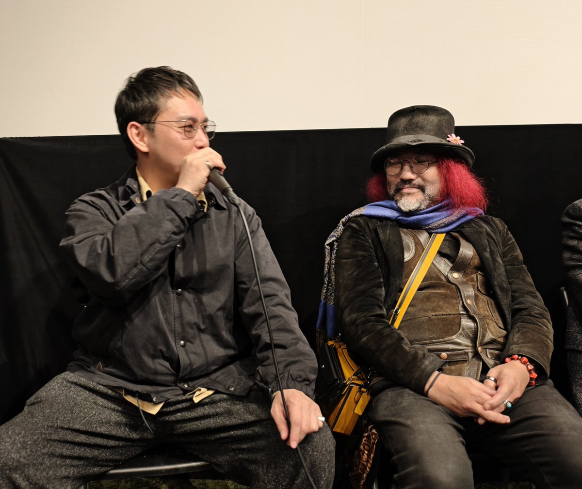 mtsmry0120's tweet image. なんとトークショー中も撮影OKで、たくさん宣伝してね！とのことだったのでたくさん写真を撮りました笑

どうやら日本統一チームから菊村って呼ばれているらしい笑、ゆうきさんが監督・主演の映画 #DitO 、Morc阿佐ヶ谷で12日（木）まで上映中です！

#結城貴史
#松田一三