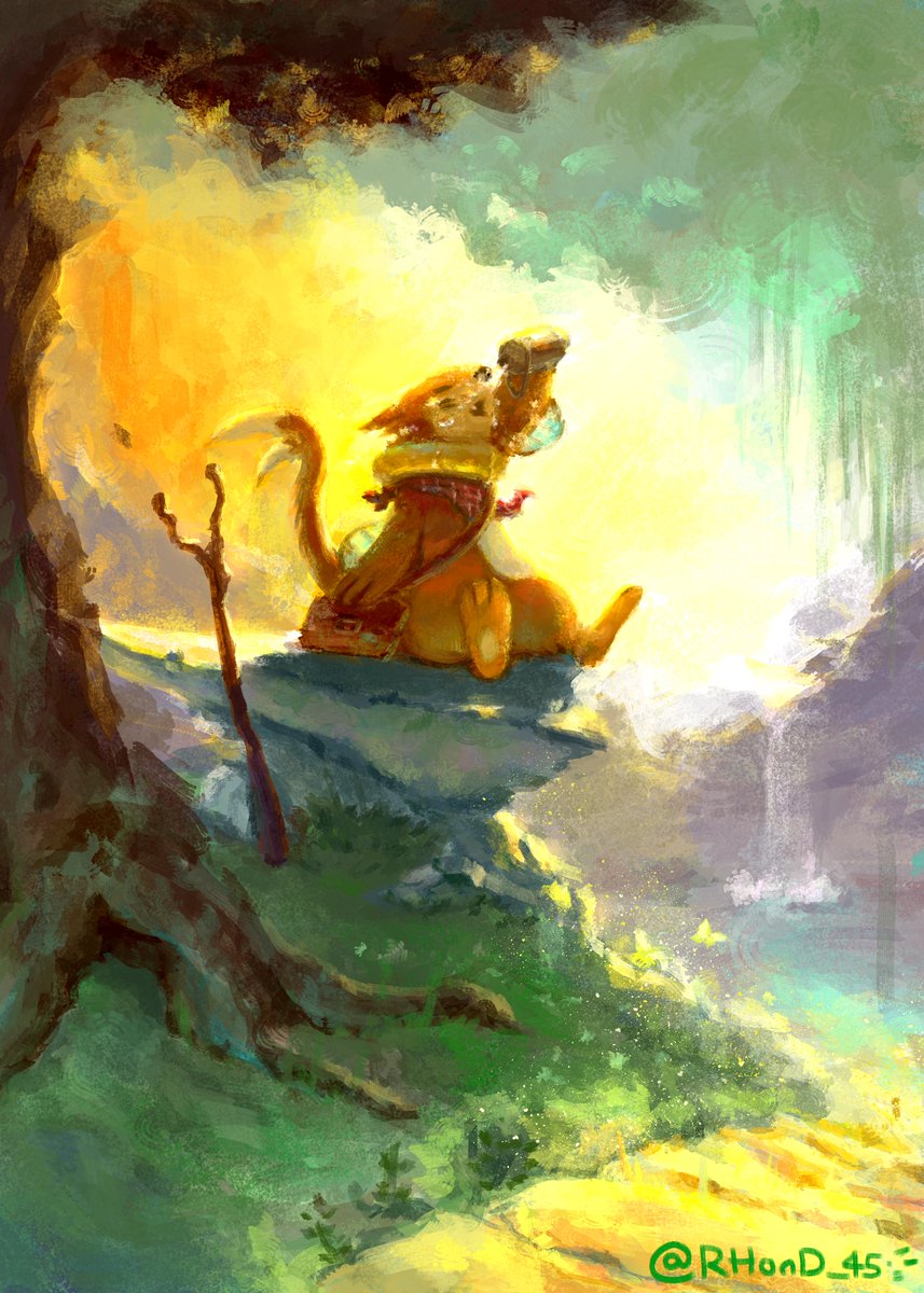 [C] day break.
(for floatsir)

#Pokemon #ポケモンイラスト