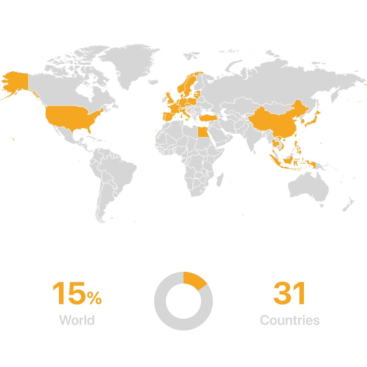 skyooo's tweet image. 여행 좋아하는 트친님들✈️
내가 다녀온 나라 표시하는 앱 하나 소개해요 

아이폰 앱스토어에 been 이라고 검색하시면 나와요~
 (구글스토어에도 똑같은 앱 있는 것 같아요!) 

내가 다녀온 나라 검색해서 표시하면 몇개 국가인지, 세계 국가의 몇 퍼센트인지 표시되요. 

저는 31개국 다녀왔습니다~…