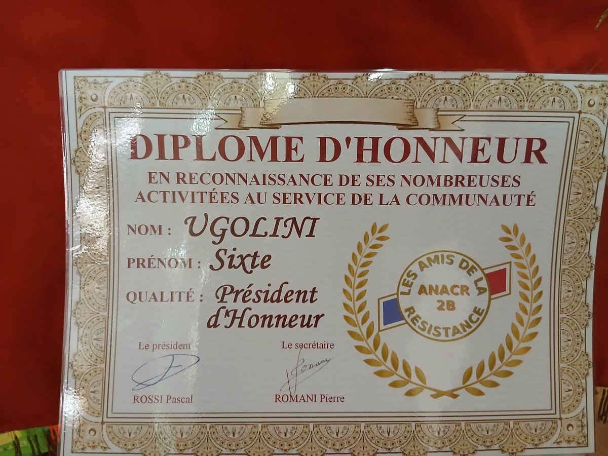 Il cède la présidence à Pascal Rossi, tout en demeurant président d’honneur, pour lui:
"Cette mémoire, il ne faut pas qu'elle se perde. Il faut que les générations futures sachent ce qu'il s'est passé pour éviter que cela revienne".
