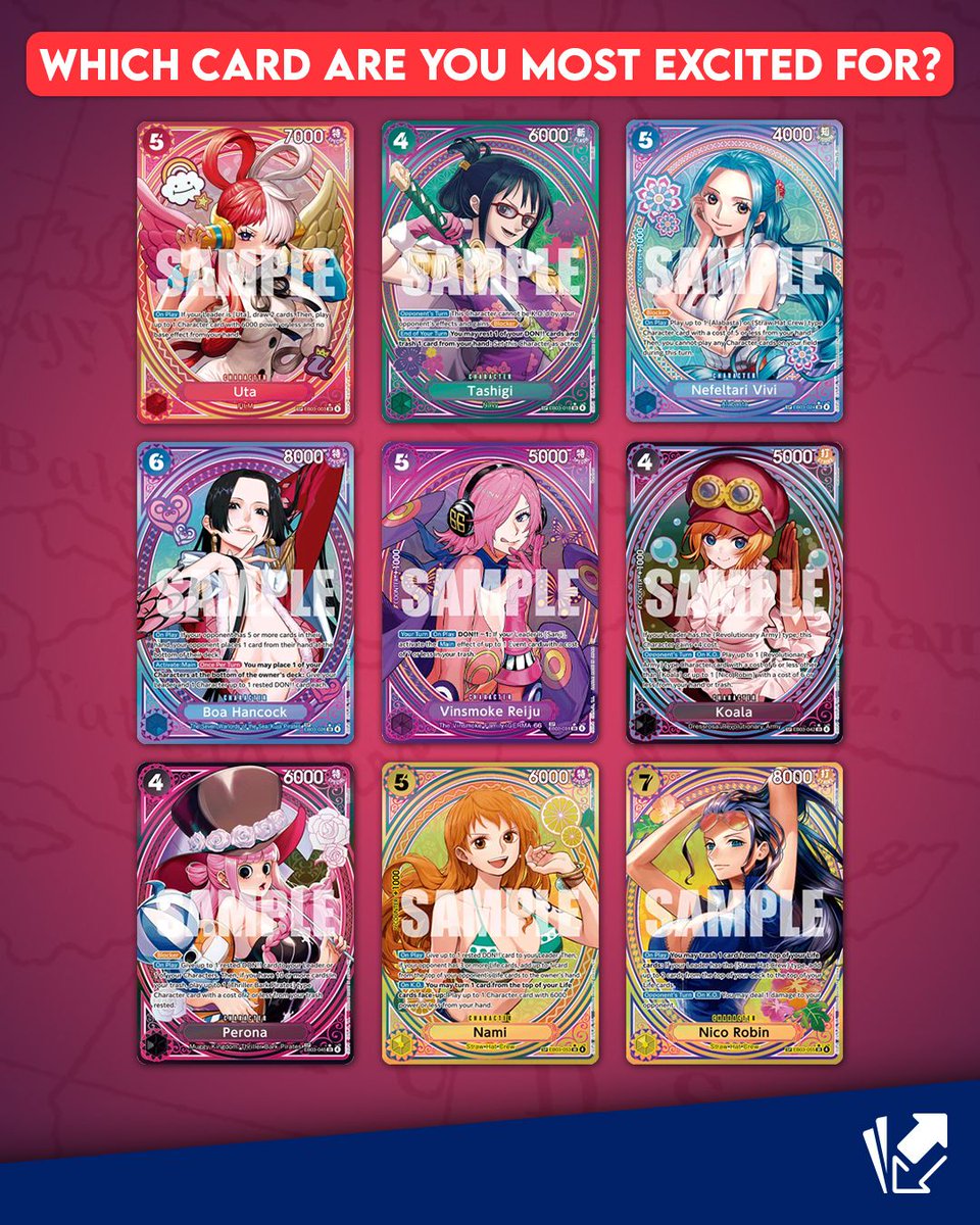 Take a look at the SP cards for Heroines Edition✨️ 

Which card are you most excited for?