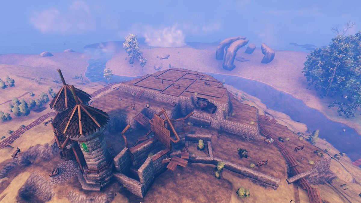 Built this in Survival Permadeath. Got the most rewarding feeling completing this. #Valheim #ValheimBotM