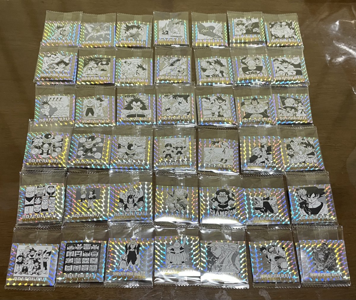 すごい！3箱で揃った！！ 前回7.5箱で揃わず…なんだったんだ笑