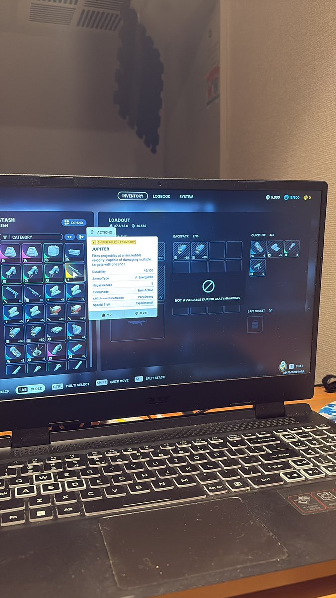 Started playing Arc Raiders today and killed someone with a Weapon Named Jupiter. Apparently they messaged me afterwards extremely upset. It was the beginner map in my 3rd ever raid LOL #ArcRaiders