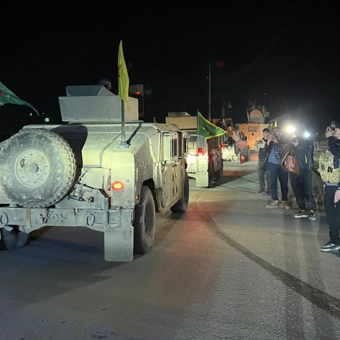 Charles_Lister's tweet image. Per the Jan 30 agreement, #SDF military forces have begun withdrawing from #Hasakeh city &amp;amp; repositioning in bases in the countryside.

This is key -- and reflects the same process undertaken after #Assad fell, as MOD left urban areas &amp;amp; MOI internal security &amp;amp; police filled in.