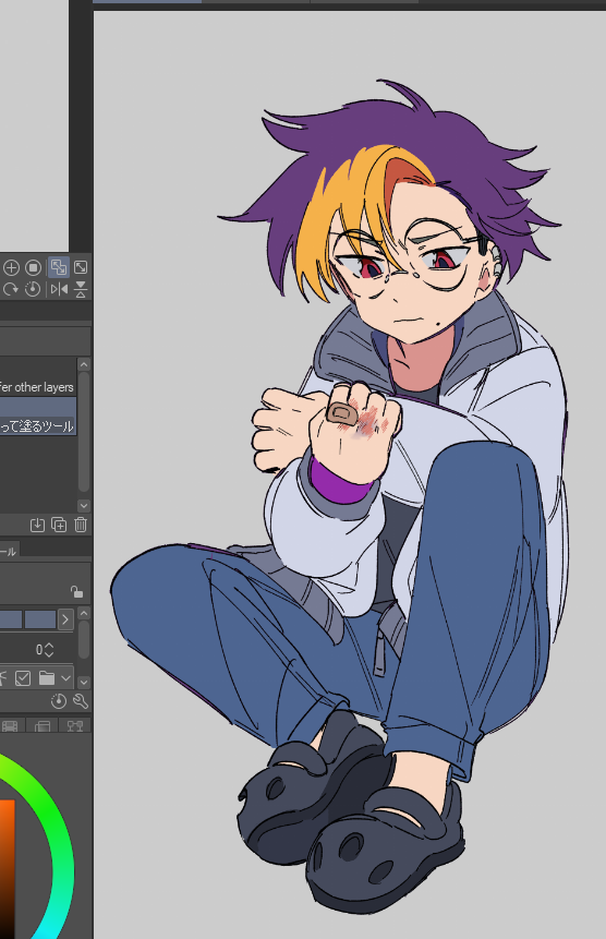 Deviidog0's tweet photo. tomoro drawing i spat out after watching the new ep MY HEART IS HURTING LET HIM BE HAPPY https://t.co/rPV3PL0oJw