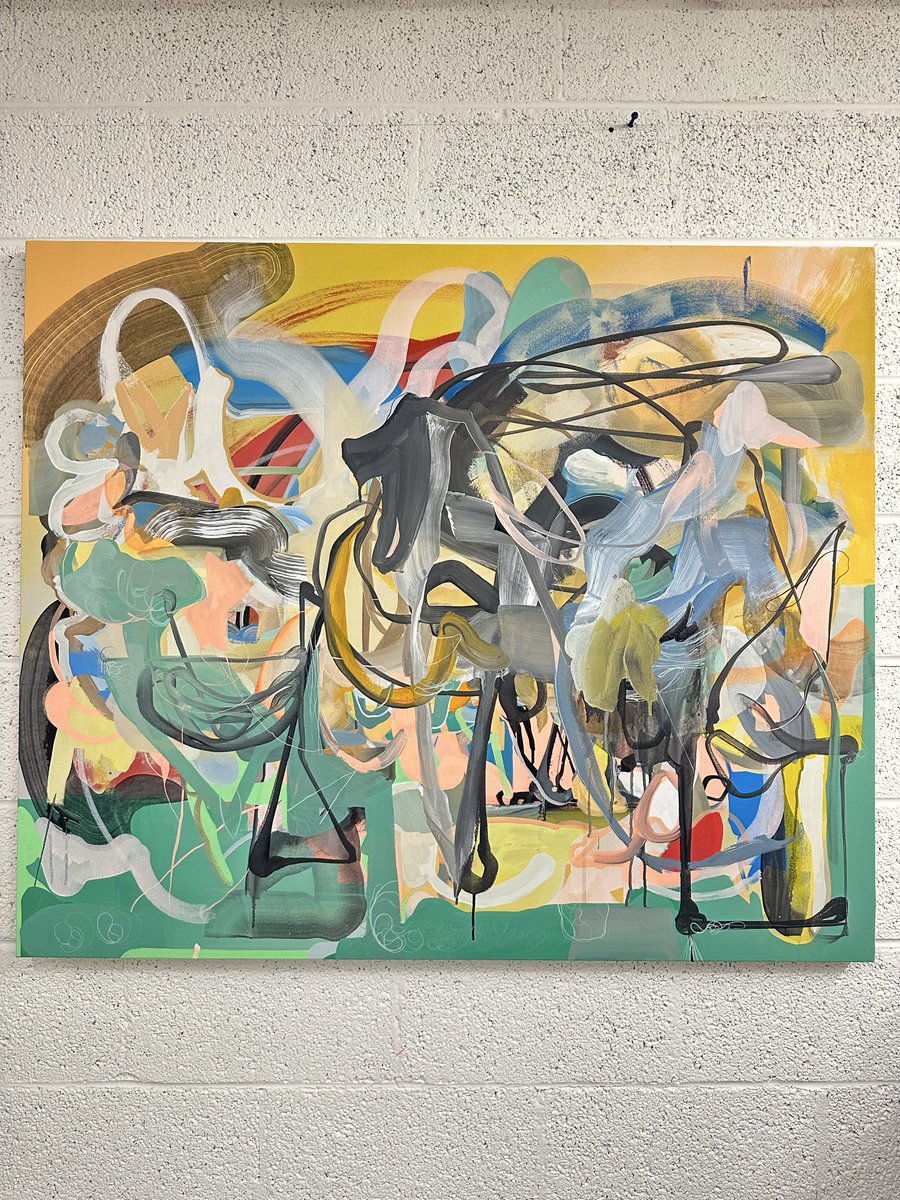 A painting from winter of 2024