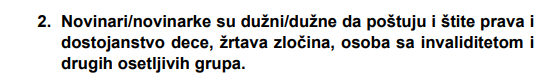 Ovakav naslov i dalji tekst informera krši Zakon o javnom informisanju, konkretno član 88, kao i Kodeks novinara Srbije, konkretno poglavlje V, član 2. 

Molim <a href="/Savet_za_stampu/">Savet za štampu</a> da reaguje.