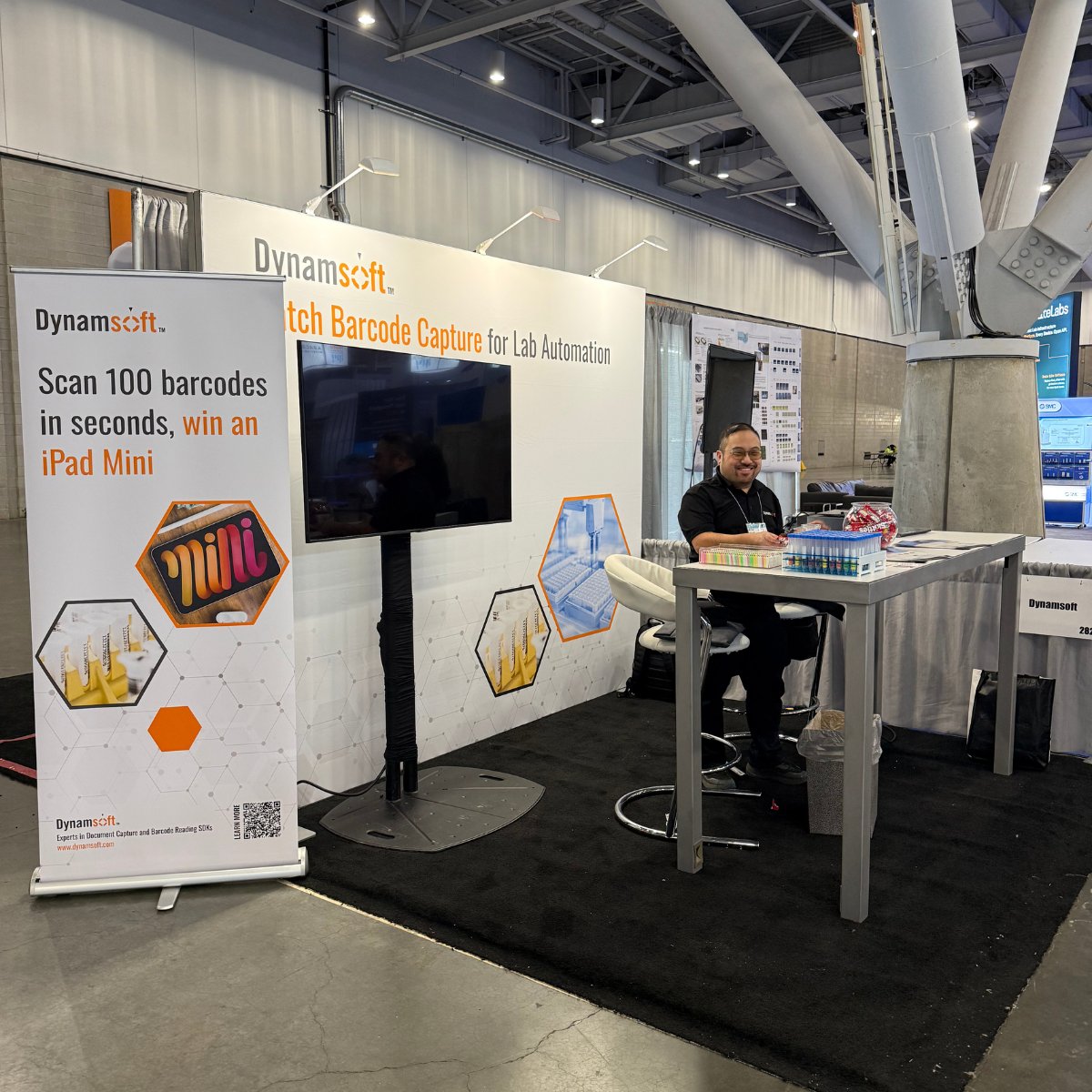 Great conversations at #SLAS2026! Explore embedded scanning with ...