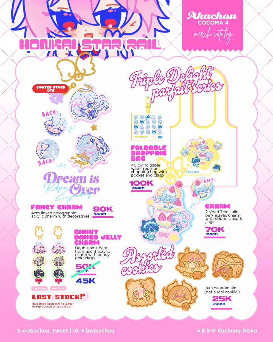 akachou_tweet's tweet image. 5/?
HSR corner for #COCOMA4 !!
Completed all of Chrysos Heirs yayy 🙌
I finally added Skott to the set too (I'd wanted to add him for so long xD). Actually wanted to add Lygus too, but I guess for next time!

I'll only bring very little amount of towels &amp;amp; plushcharms to cocoma!