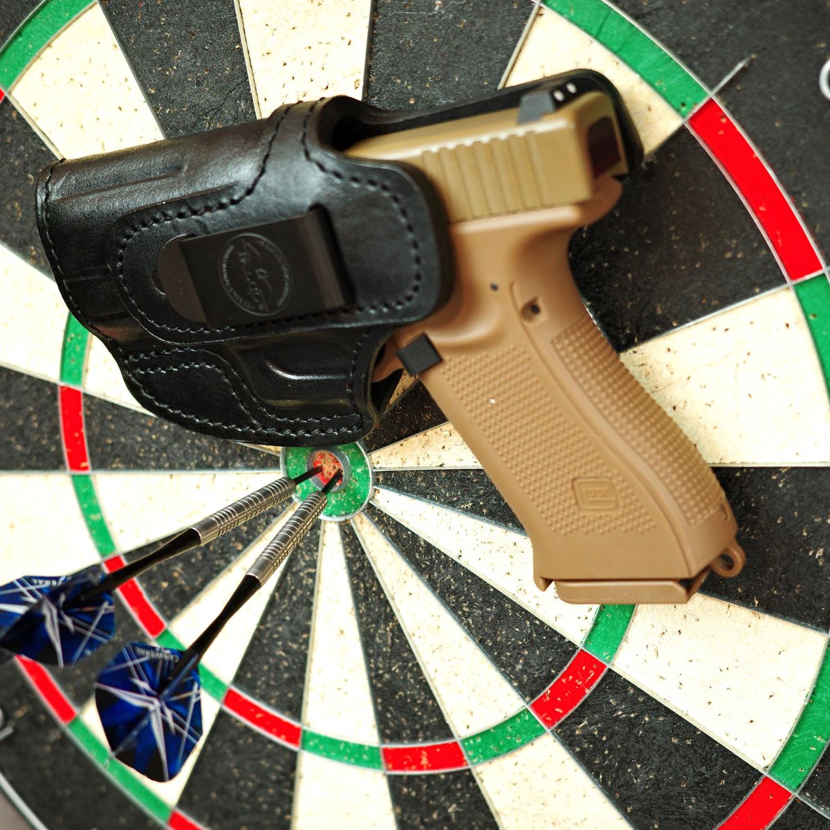 Looking for a slim IWB leather holster? The A634 Langdon from our timeless lineup is made to ride close to the body for discreet, comfortable concealment, with an open-top design for a quick draw.