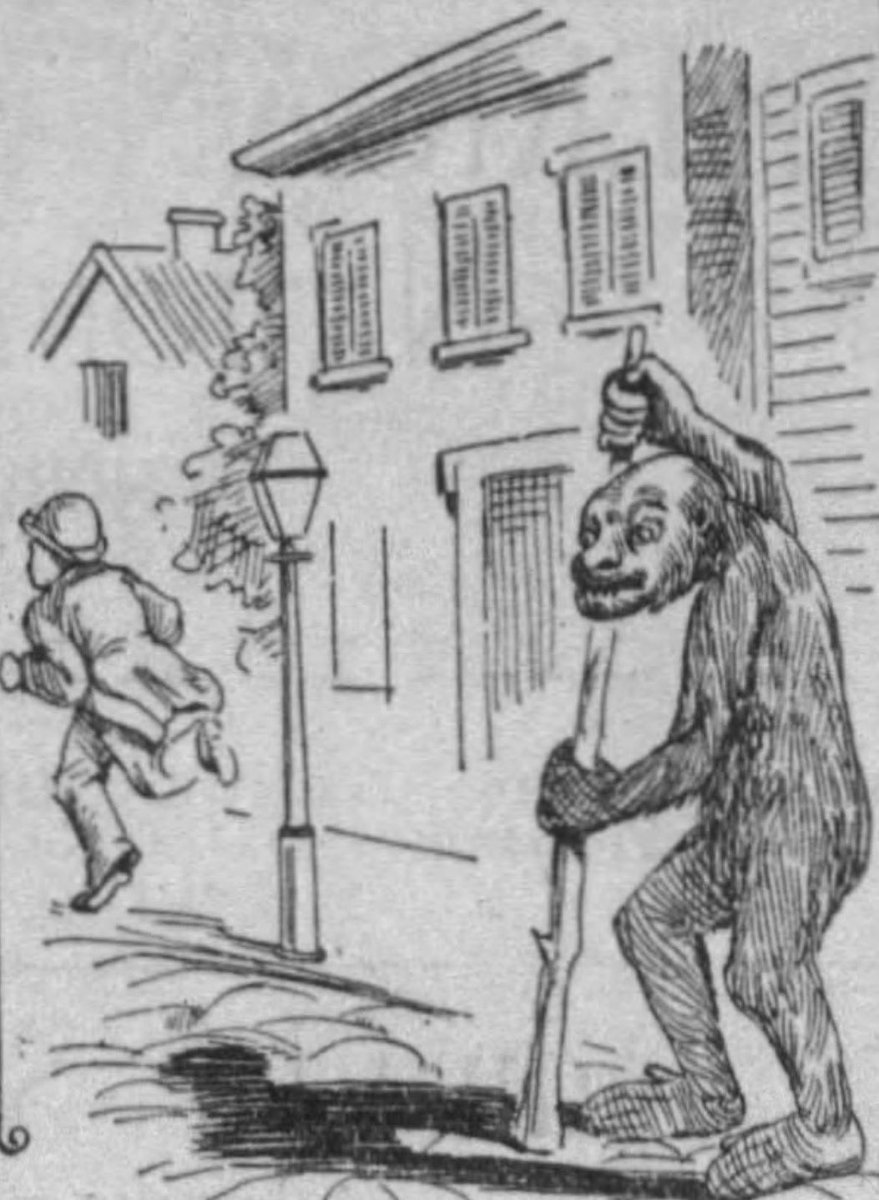 sasysquatchgirl's tweet image. “A BIG GORILLA That is Terrorizing the Mammoth Cave Region of Kentucky…
The little village of Brownsville, Ky., the county seat of Edmonson county, is in a condition of strange excitement over a singular marauder…”
#bigfoot #sasquatch