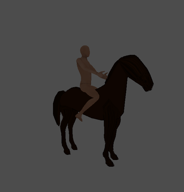 GamesMorphin's tweet photo. Now that's some proper pose 🐎

#inversekinematics #godot #IndieDevs https://t.co/pldDWPpSUh