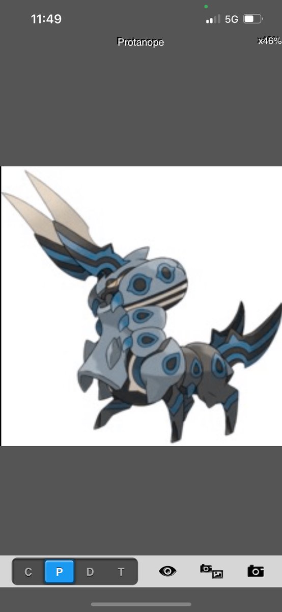 What Pokémon look like to me as a colorblind trainer part 465: Mega Scolipede