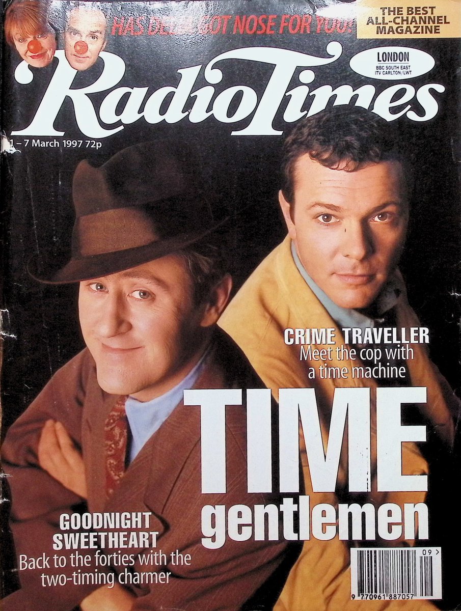 TvDidYouSee's tweet image. #OnThisDay 1 March 1997 📺TV Listings
#AntAndDec join Zoë &amp;amp; Jamie for LIVE AND KICKING.
#MichaelFrench stars in "highly implausible" new drama CRIME TRAVELLER.
A new series of PERFORMANCE begins with Sondheim's COMPANY, starring #AdrianLester.
#DarrenDay presides over YOU BET.