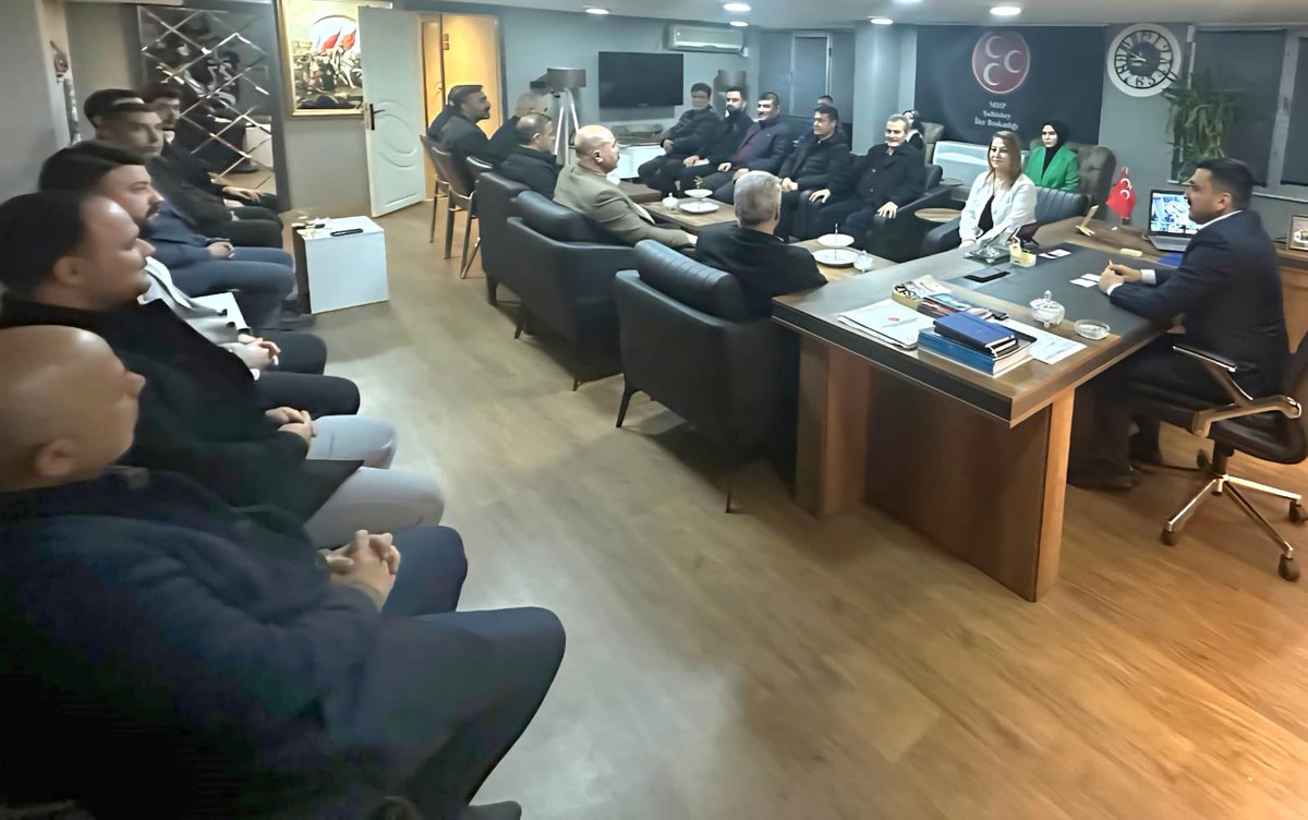 mhp_sahinbey's tweet photo. 📍Şahinbey İlçe Başkanlığı

Olağan Yönetim Kurulu Toplantımız İlçe Başkanımız Seyit Karlı SAVCI'nın nezdinde gerçekleştirildi.

Alınan kararların hayırlara vesile olmasını temenni ederiz. https://t.co/xnTm2rodhN