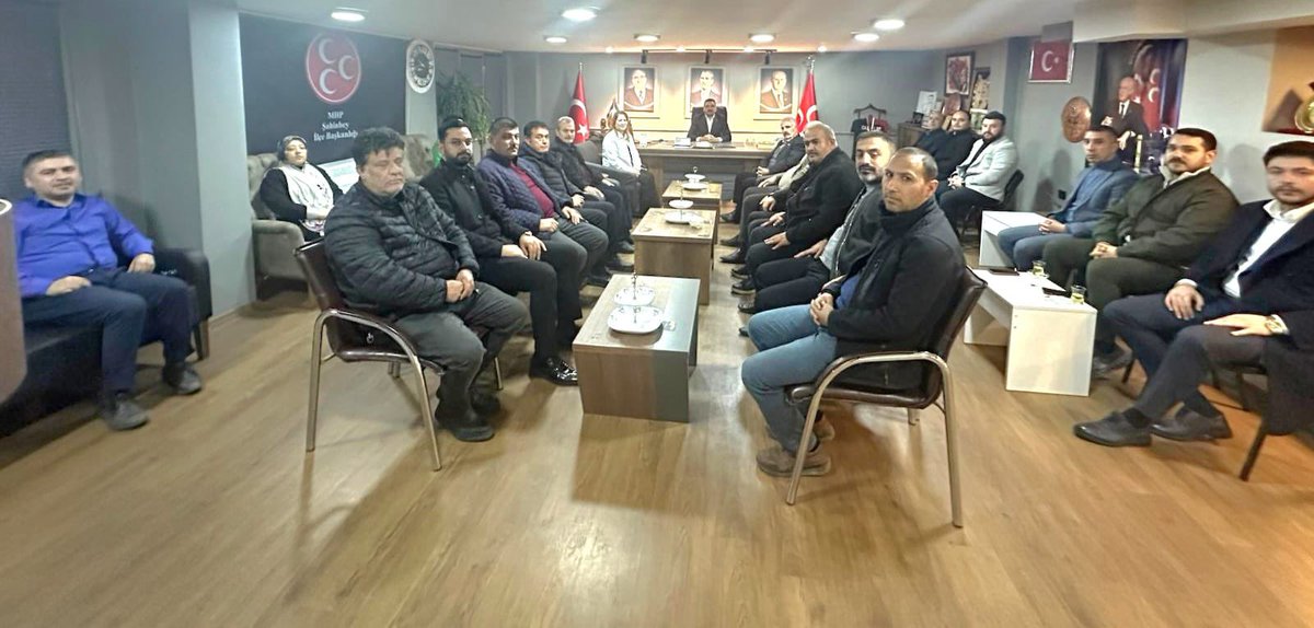mhp_sahinbey's tweet photo. 📍Şahinbey İlçe Başkanlığı

Olağan Yönetim Kurulu Toplantımız İlçe Başkanımız Seyit Karlı SAVCI'nın nezdinde gerçekleştirildi.

Alınan kararların hayırlara vesile olmasını temenni ederiz. https://t.co/xnTm2rodhN