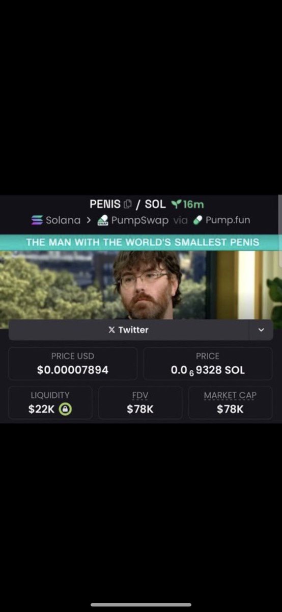 SageCryptoo's tweet photo. Missed $PENIS from $78K → $968K MC?
Don’t put that on me.
I dropped it early in my priv TG.
X caught it late, again.

 https://t.co/8KuWpykIdu join, limited time access 

✅ Follow so you don’t miss the next one
CA: HqbqHzaf1NuPno2ya2z28zV9Kksjpe5grAreEfhpump https://t.co/FhFdWeXhWB