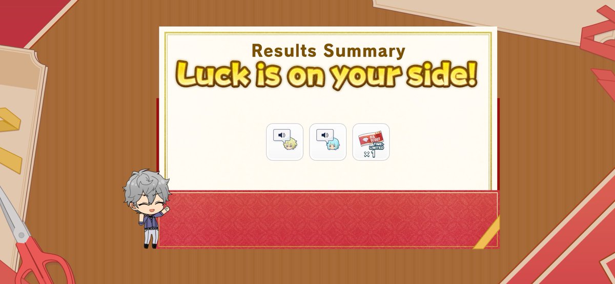 Luck hit today! Look at my scratch card!