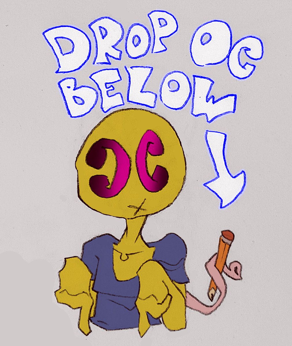 I need to get this acc back on track, so I'm doing art requests ╮⁠(⁠.⁠ ⁠❛⁠ ⁠ᴗ⁠ ⁠❛⁠.⁠)⁠╭

Drop your OCs below and I'll do colored drawings of probably most of them

#art