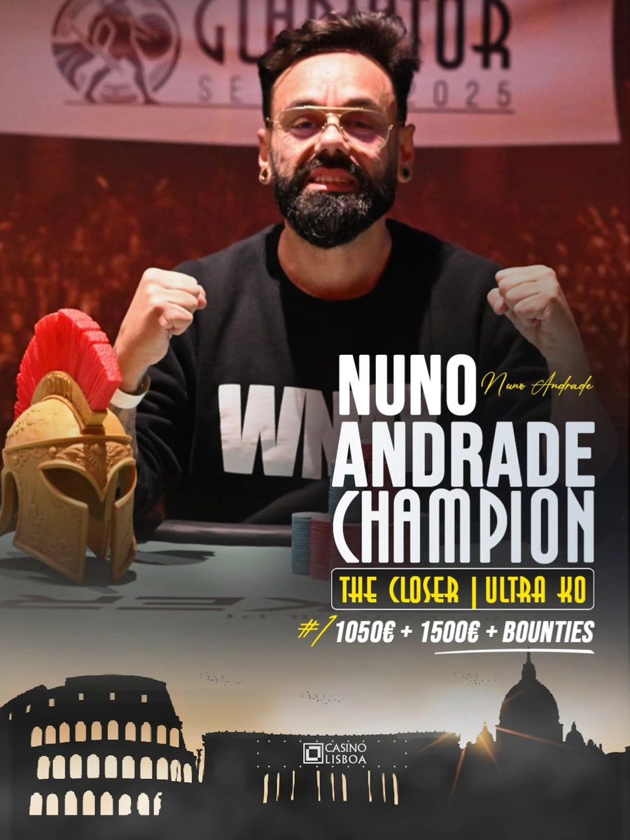 Gladiator Poker Series tweet media