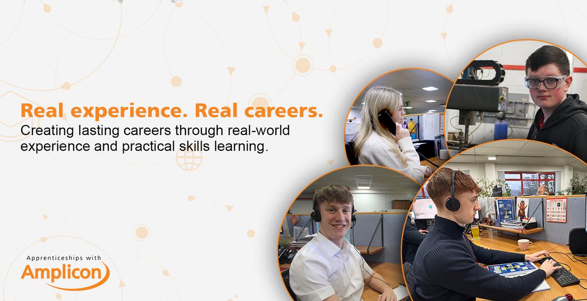 This #NationalApprenticeshipWeek 2026, we’re celebrating how apprenticeships turn potential into lasting careers.

At Amplicon, apprentices gain hands-on experience, real-world skills and confidence from day one. Proud to invest in people and future skills.