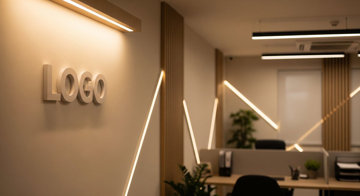 brandwallpro's tweet image. Your logo, seamlessly part of the scene. Not just added on, but integrated like real 3D signage that matches light, texture, and depth. Elevate every call with a background that feels genuine. Explore the new designs today. #videocallbranding #probackgrounds #virtualoffice #br...