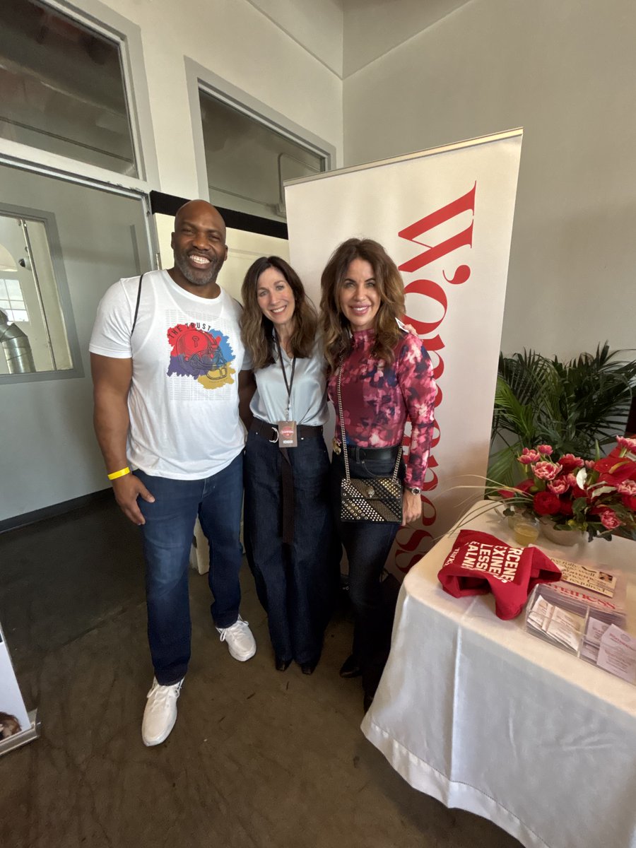 Sally_Womaness's tweet photo. Super Bowl pre-game events aren’t just about football &amp; halftime shows. Last Friday, #menopause was part of the conversation &amp; it belonged. Grateful to spread #menopositivity with NFL players, their wives &amp; inspiring women. Proof that #womenshealth belongs everywhere! https://t.co/Wsu8dGSk3Y