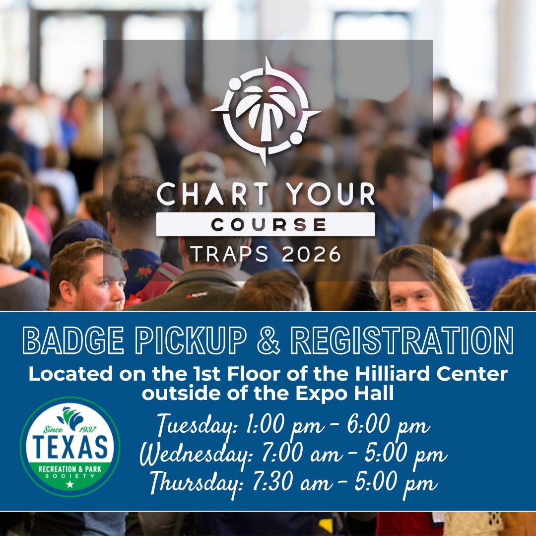 Texas Recreation & Park Society tweet media