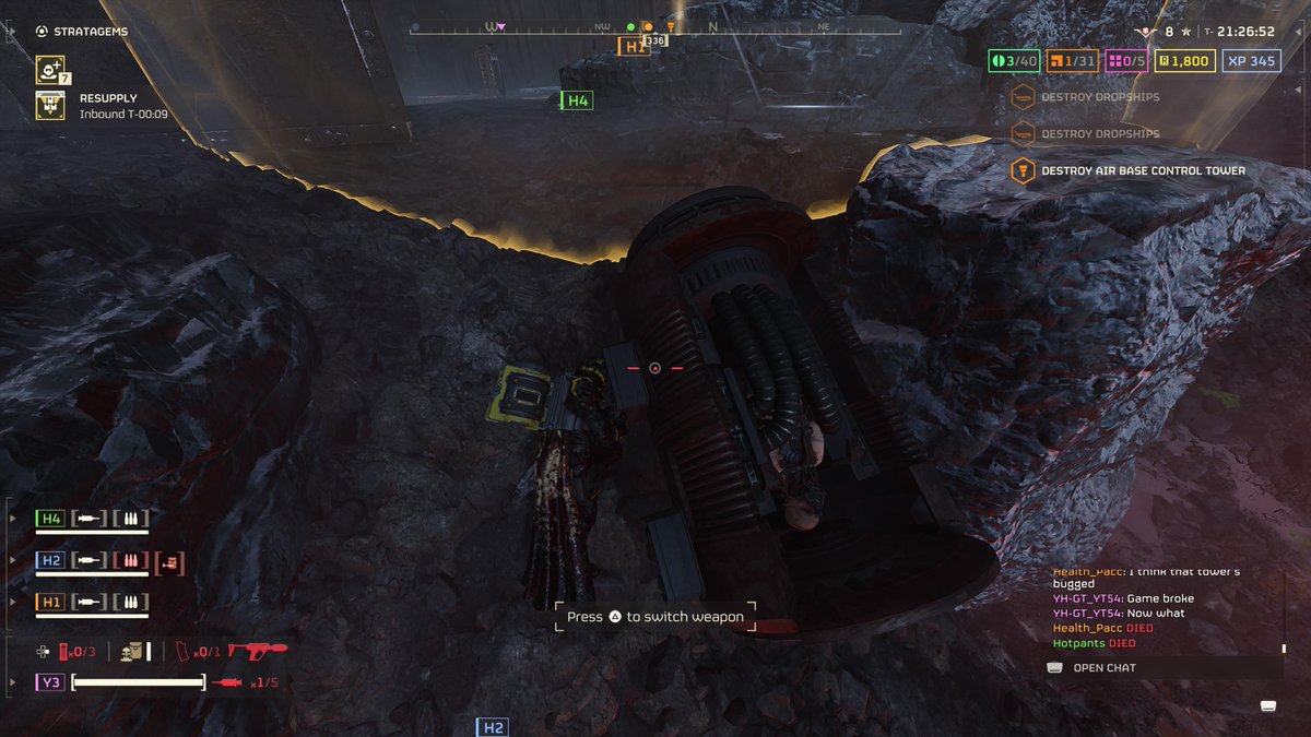 Helldivers NOW tweet media