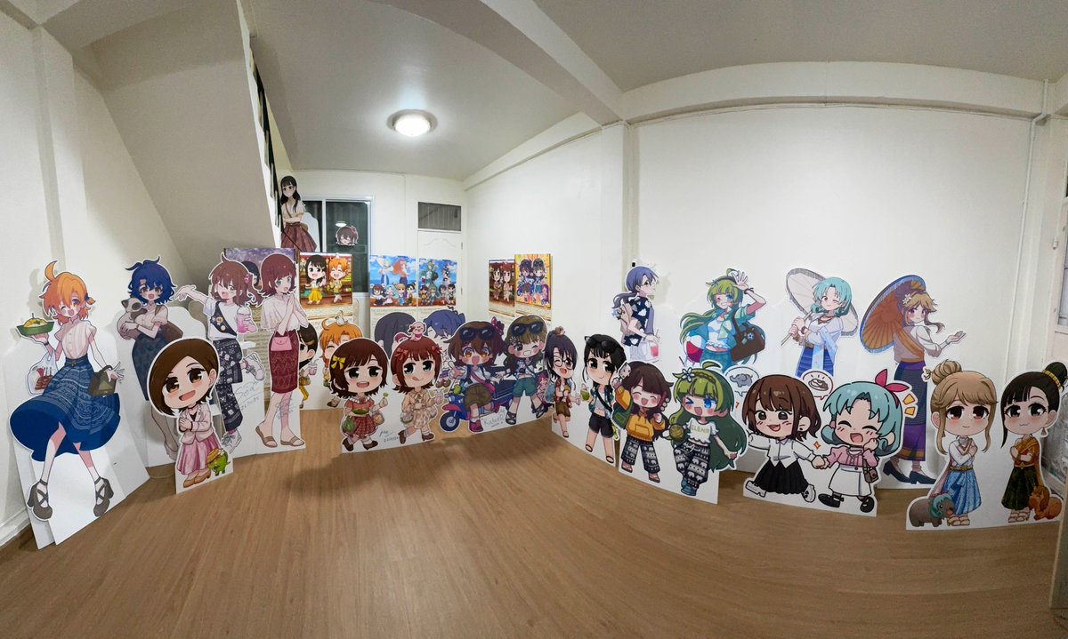 Karfeteria's tweet photo. 友人によるとギャラリーになったそうですー
#ミリアニ https://t.co/h0AsYdYE1d