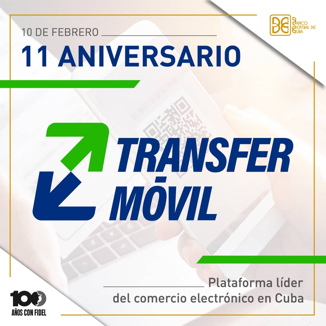 🎉 Hoy celebramos su 11no aniversario. Durante más de una década, han estado a la vanguardia de la #TransformaciónDigital en nuestro país, transformando la vida cotidiana de millones de cubanos.
El <a href="/BancoCentralCub/">Banco Central de Cuba</a> reconoce y felicita su incansable dedicación.

#BancariosCubanos