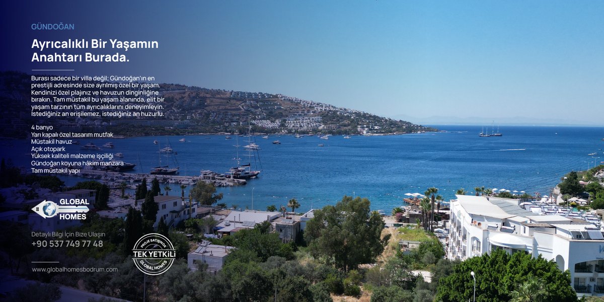 GlobalHomesReal's tweet photo. 📞+90 252 316 02 02
📞+90 537 749 77 48
https://t.co/XoDPDFGc6f
#GlobalHomesRealEstate #Bodrum #LüksEmlak #EmlakYatırımı #SatılıkVilla #LuxuryRealEstate #SatılıkLüksKonut https://t.co/nPr1FHzC7g