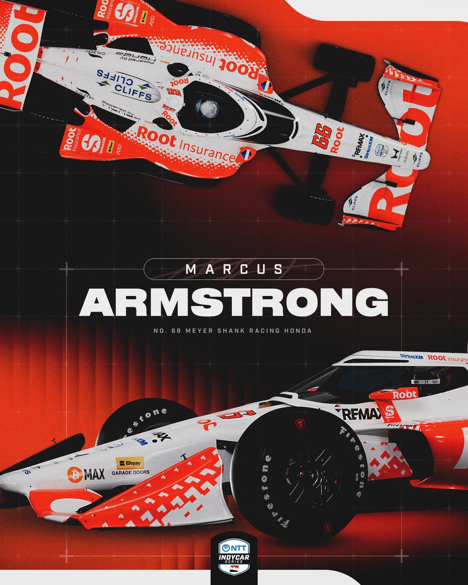 Rooted in speed 🏎️💨

A look at <a href="/MarcusArmstrng/">Marcus Armstrong</a>'s livery for four races in 2026 beginning at St. Pete ⚪️🟠