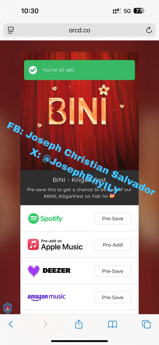 JosephBnyILY's tweet photo. @BINI_ph https://t.co/DrKGksJYkT