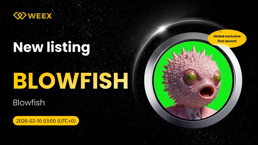 WEEX_Italian's tweet photo. Nuovo avviso di quotazione su #WEEX🔔
Siamo lieti di annunciare la quotazione spot di $BLOWFISH su WEEX!
🔹Registrati subito qui: https://t.co/fQsAsBqCPz
🔹Maggiori dettagli: https://t.co/NjQmBTaEzK
#SpotListing #BLOWFISH https://t.co/rPEyMKg7wt