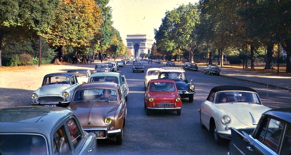 Avenue Foch.
1962. Paris 16e