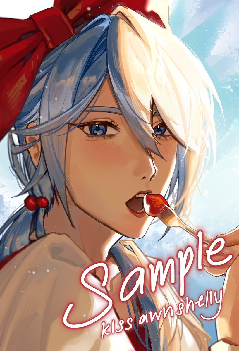 Edmond as chuu !! 🍓 
#NUcarnival #Commission