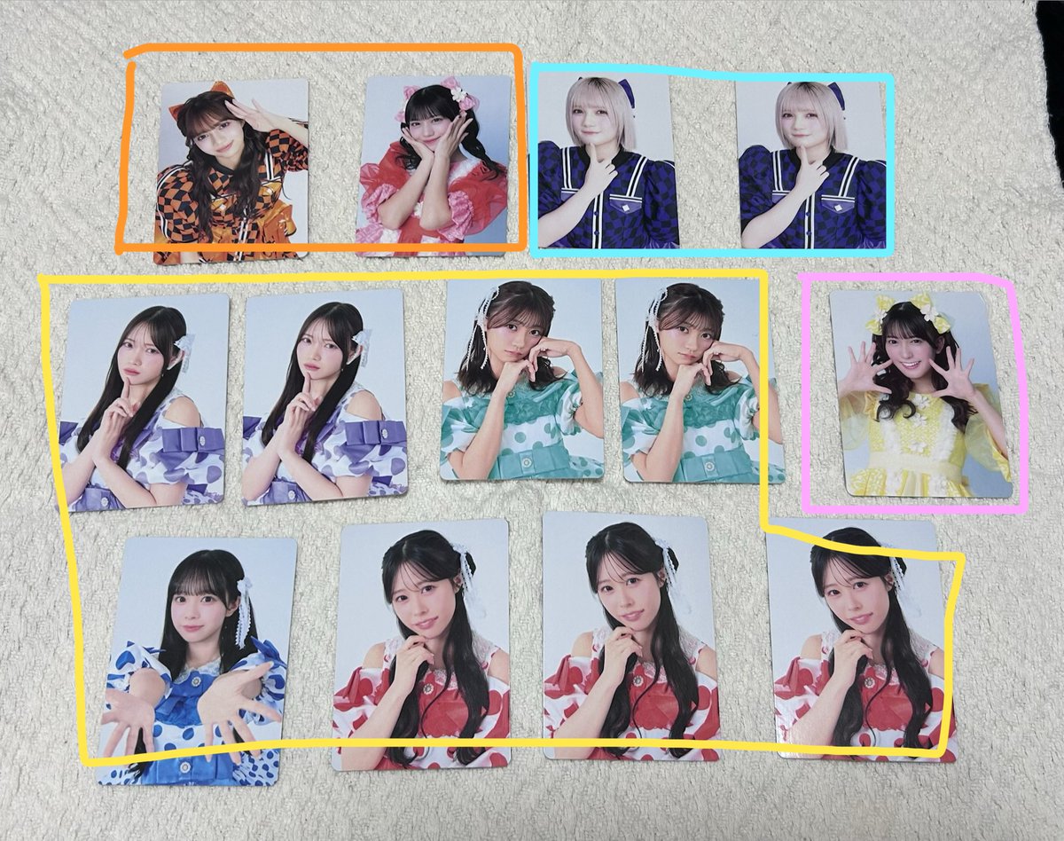 sp__krn's tweet photo. KAWAII LAB.トレカ 交換

🧡カワラボ
🩵きゃんちゅー
🩷すいすて
💛きゅーすと

求▶︎松本 小川 栗田 梅田 桜庭
譲▶︎画像

 #きゃんちゅー交換 
 #すいすて交換 
 #きゅーすと交換 https://t.co/AtHRFBxFPE