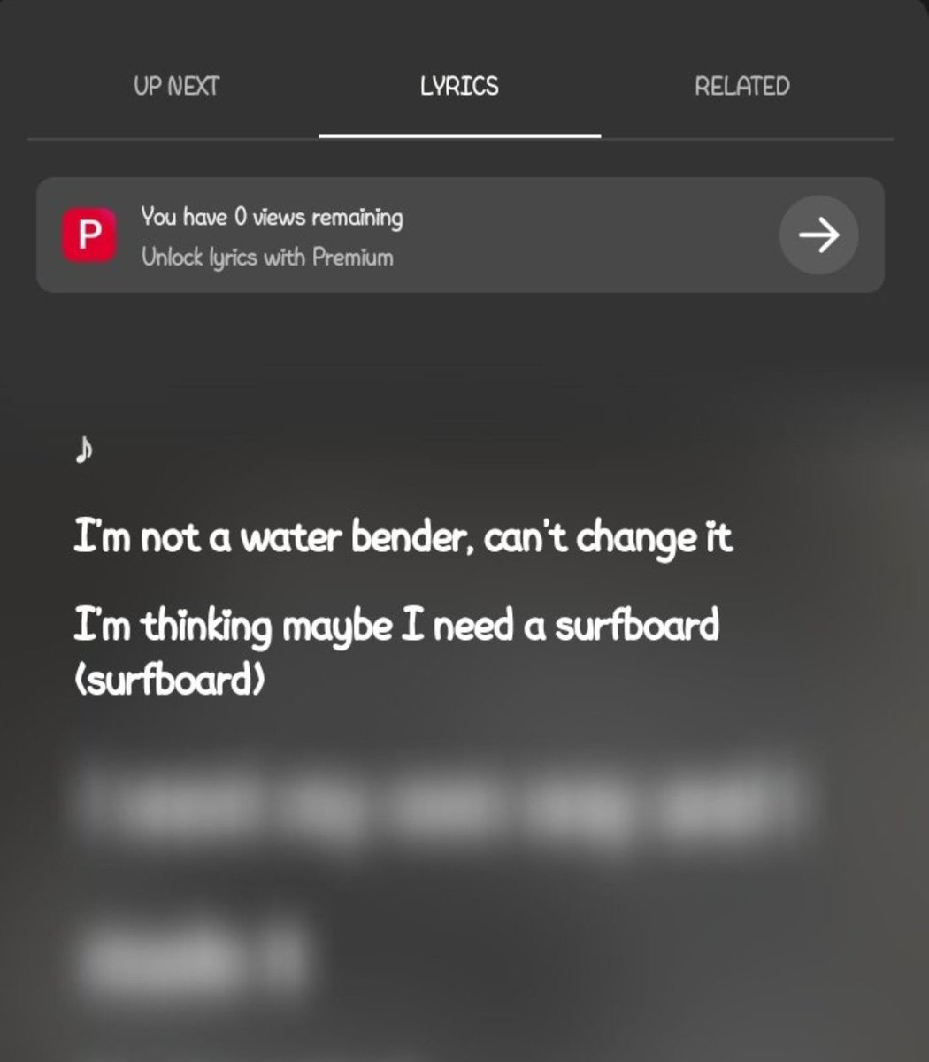 Dexerto's tweet image. YouTube Music now makes users pay to see song lyrics

You'll get free lyrics for your first five songs, after which you'll need YouTube Music Premium