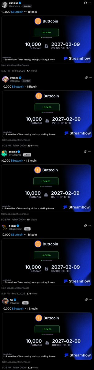 Buttcoin tweet media