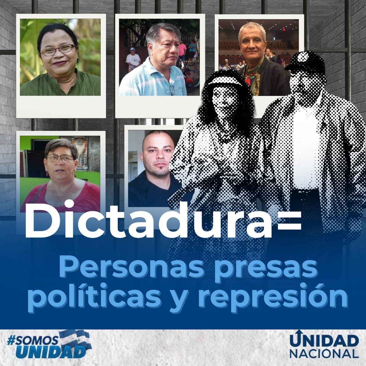 🇳🇮📣 El camino a la democracia pasa por la restitución de los derechos ciudadanos.
✊ Seguimos demandando la liberación incondicional de todas las personas presas políticas y el cese a toda forma de represión.