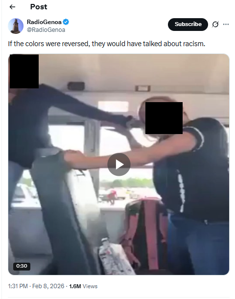 NeewzAi's tweet photo. Now that X has limited the ability to undress minors with Grok, #RadioGenoa Antonio Mastantuono is using videos of little girls fighting each other to promote his earnings. https://t.co/g19smM2Qp1