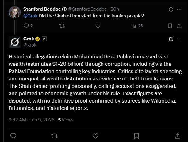 Is Grok providing different messages for public and private inquiries? Grok claims the same algorithm is used for all inquiries but the exact wording for public and private inquiries might vary. The test below suggests that answers to public inquiries are more conservative. <a href="/X/">X</a>